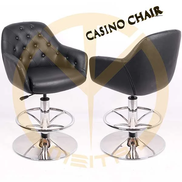 Scaune de masă de poker din piele